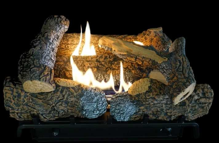 Empire Hearth 18" Kennesaw II 6 Piece Refractory Log Set HLS18R2