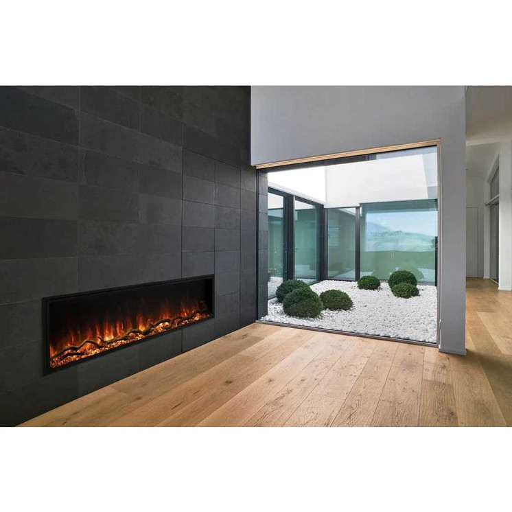 Modern Flames Landscape Pro Slim 44" Built In Electric Fireplace LPS-4414