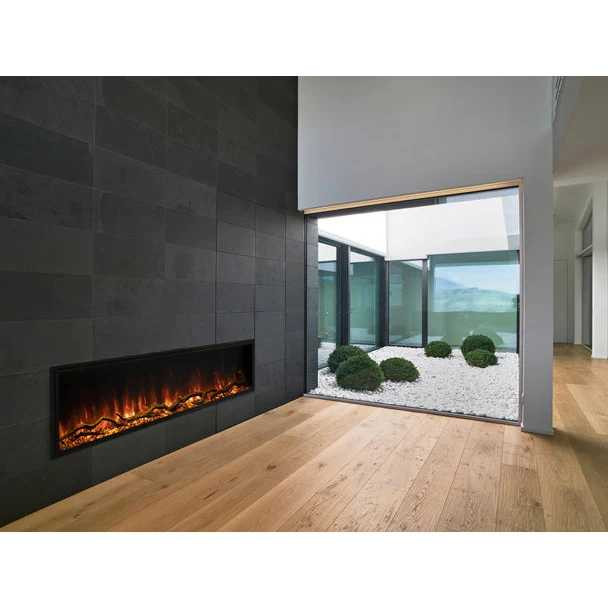 Modern Flames Landscape Pro Slim 68" Built In Electric Fireplace LPS-6814