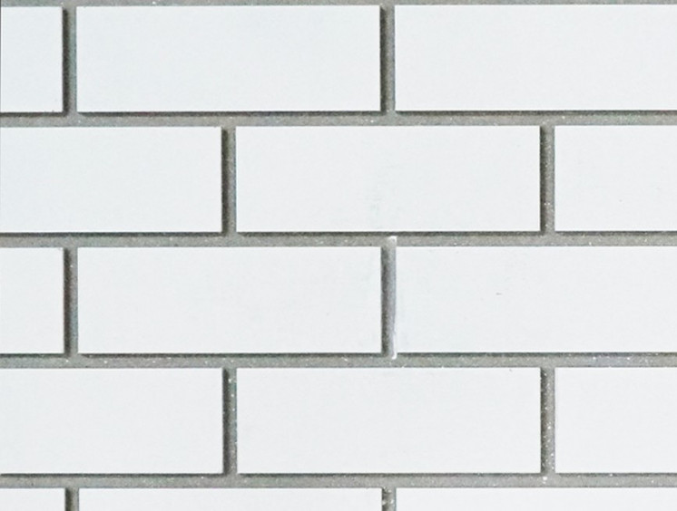 Empire 36" White Traditional Brick Set WBL36TWH