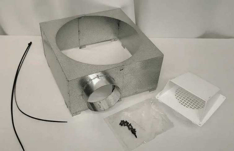 Empire Hearth Wood 12" Chimney Air Kit Must Order Outside Air kit and Flex WB12VCAK