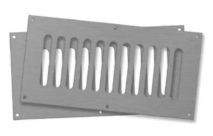 Empire Hearth Stainless Steel Register Kit (2 registers, For island ventilation) BRB