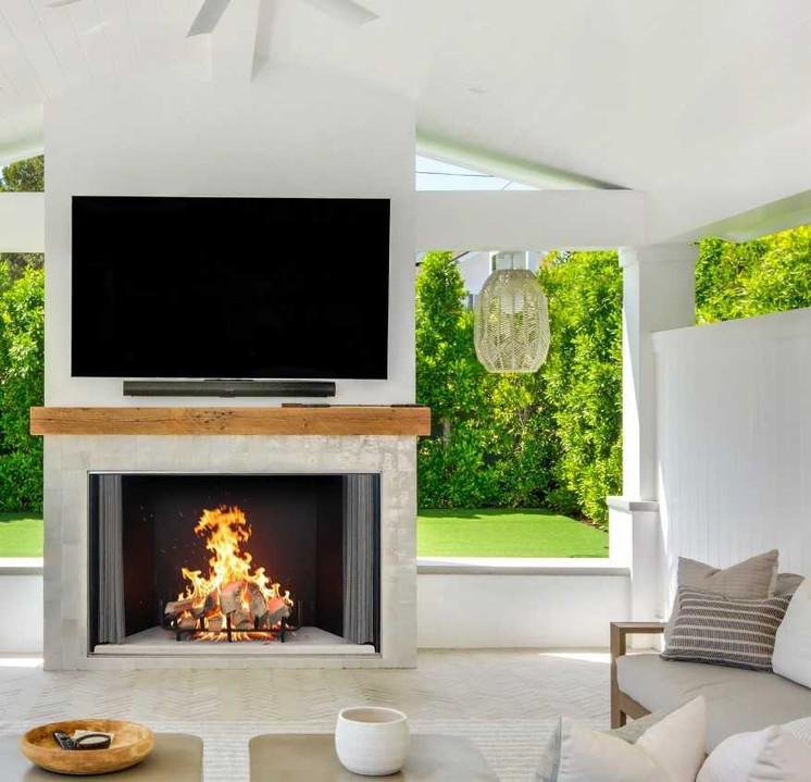 Empire Hearth 60" Aspen Traditional Outdoor Wood Firebox OWB60FB0F
