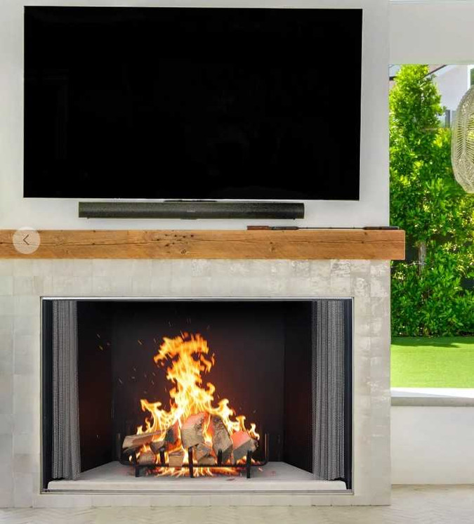 Empire Hearth 60" Aspen Traditional Outdoor Wood Firebox OWB60FB0F