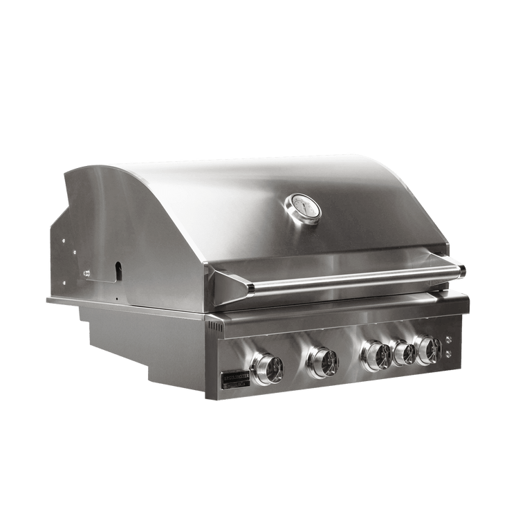 Broilmaster 32" B Series 4 Burner Loaded Edition Stainless Steel Built-In Grill Head BSB324