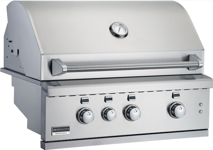 Broilmaster 34" G Series 3 Burner Stainless Steel Built-In Grill Head BSG343N