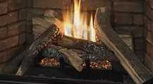Empire Hearth 32"/36" Ceramic Fiber 6 piece Log Set LS3236FF
