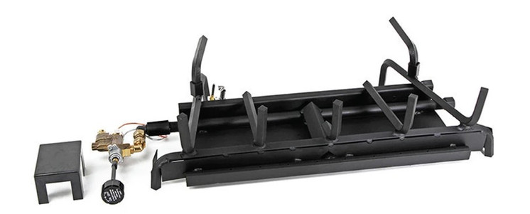 Monessen Fireplaces 24" Natural Blaze Millivolt Ignition Natural Gas Burner NB24NV-B