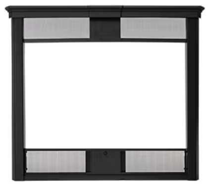 Monessen Fireplaces Transitional Black Front CFX32TFB