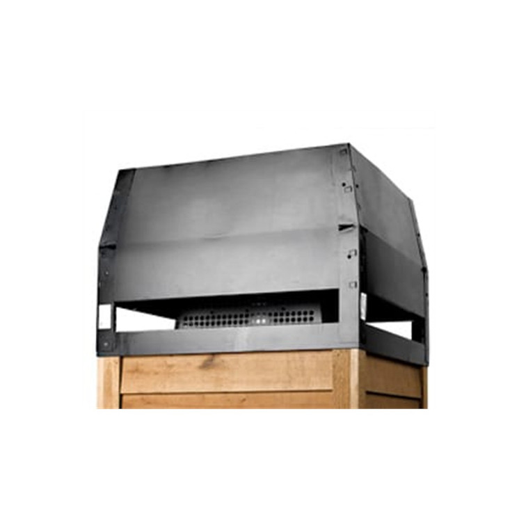 HHT Vertical 4' x 6' (1220mm x 1830mm) field adjustable, UL listed decorative shroud for use with TS and TR termination caps LDS46