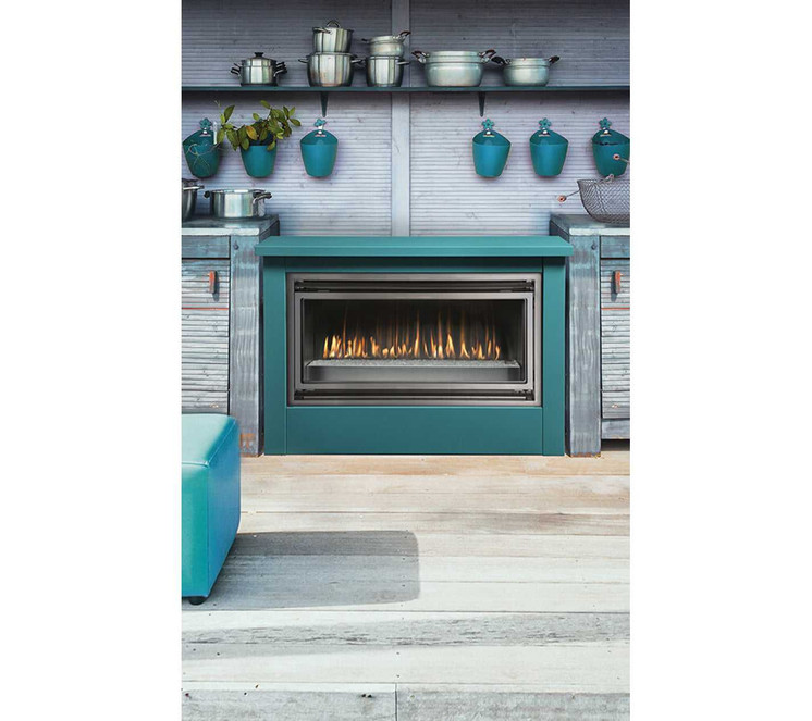 Montigo Phenom Direct Vent Indoor Linear Natural Gas Fireplace L38FSDN