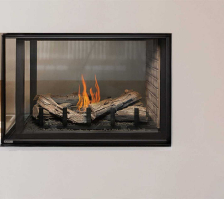 Montigo Delray Direct-Vent Indoor Linear Natural Gas Fireplace DRL3613NI-2