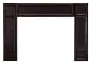 Vermont Castings Mead II Cast Surround - Majolica Brown Enamel (44" x 30-1/4") MED-BM