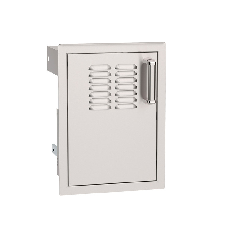 Fire Magic 53820SC-TL Premium Flush Left-Hinge Access Door with Tank Tray and Louvers