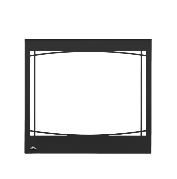 Napoleon Z35F Decorative Front - Black, Zen Design for Ascent™ 36, X36, X70