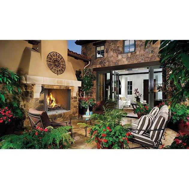Superior 36" Wood Burning Outdoor Fireplace WRE4536