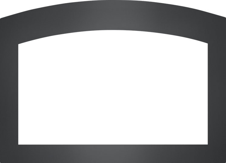 Napoleon Rosedale 3 Arched Black Faceplate SABKF3RD