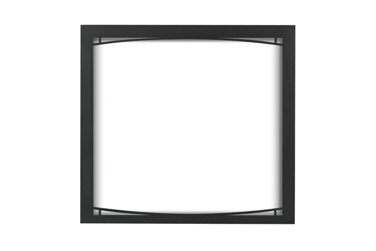 Napoleon Altitude X 36 Black Zen Decorative Front ZAX36BK