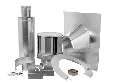 Napoleon GD411 — manufacturer-assigned Roof Pitch Termination Kit family illustration; contents vary by model