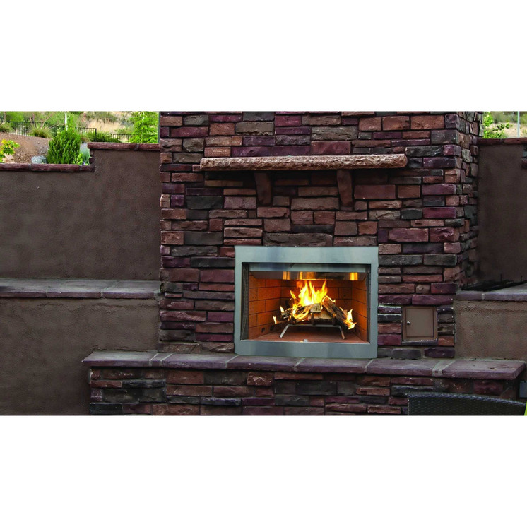 Superior 36" Outdoor Wood Burning Pro Series Fireplace WRE3036