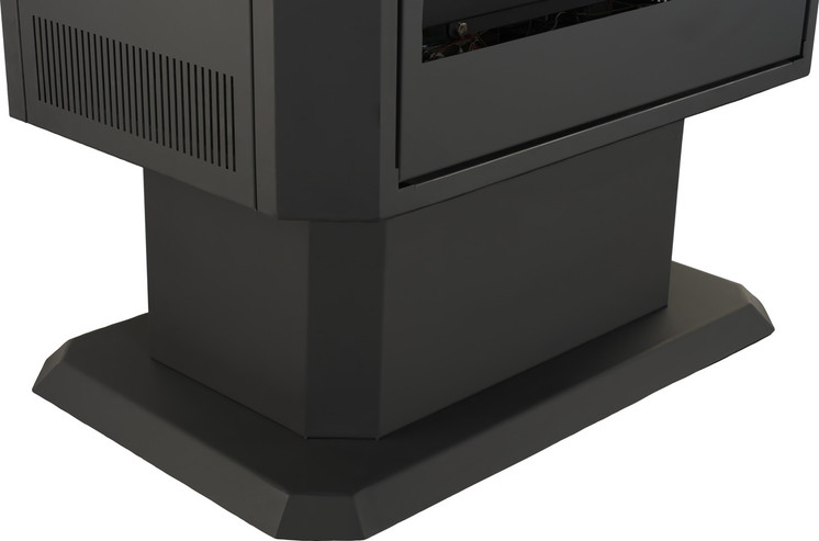 Napoleon PDGDS50 Pedestal — manufacturer image illustrates component installed; stove sold separately