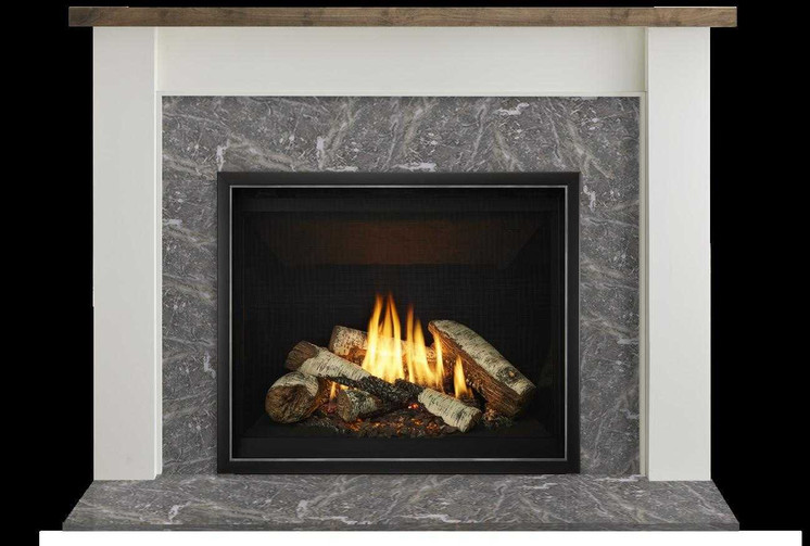 Majestic Laurel C Flush Wood Mantel AFLLMPAUC-E