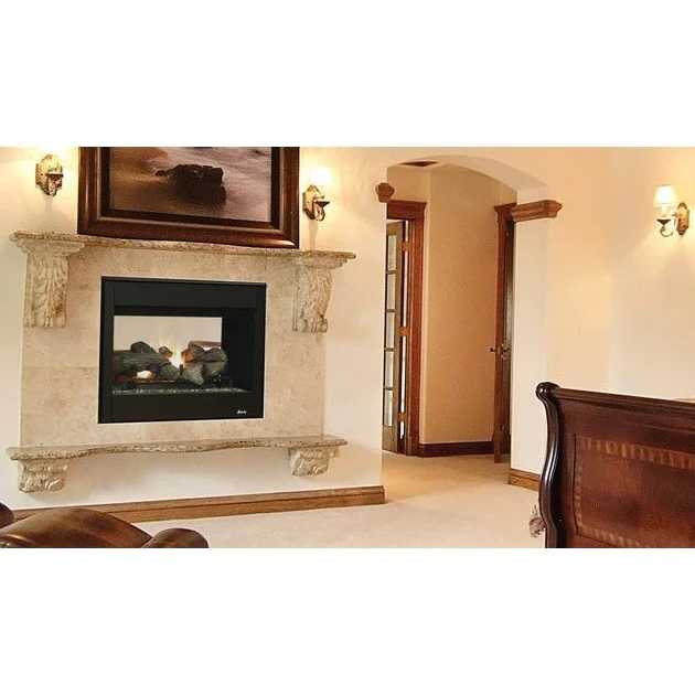 Superior 35" Direct Vent See-Thru Linear Gas Fireplace DRT35ST