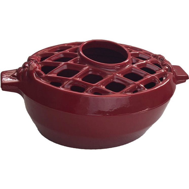 John Wright Lattice Steamer - Large - Red - 3 Qt - 31-674
