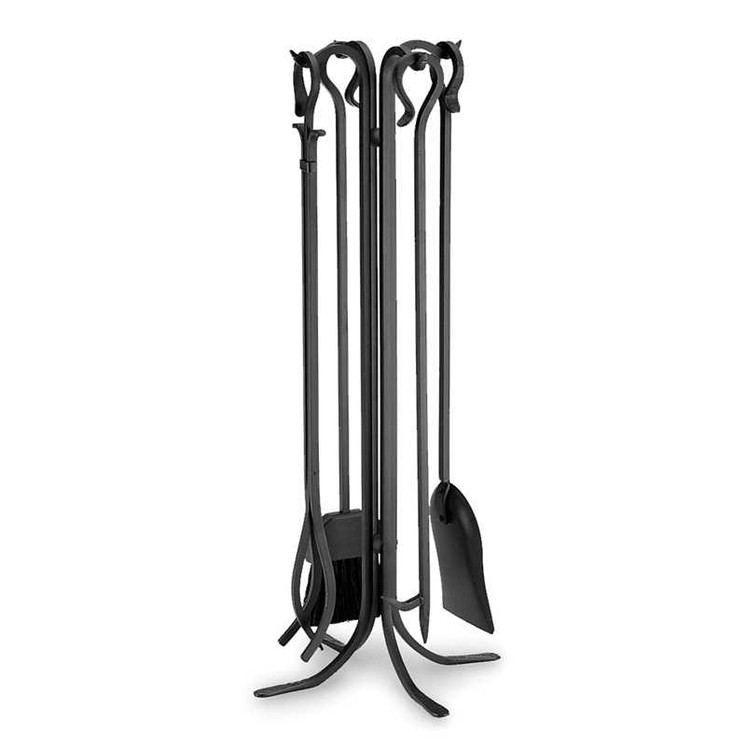 Pilgrim Forged Hearth Tool Set - Matte Black - 33” - 18002