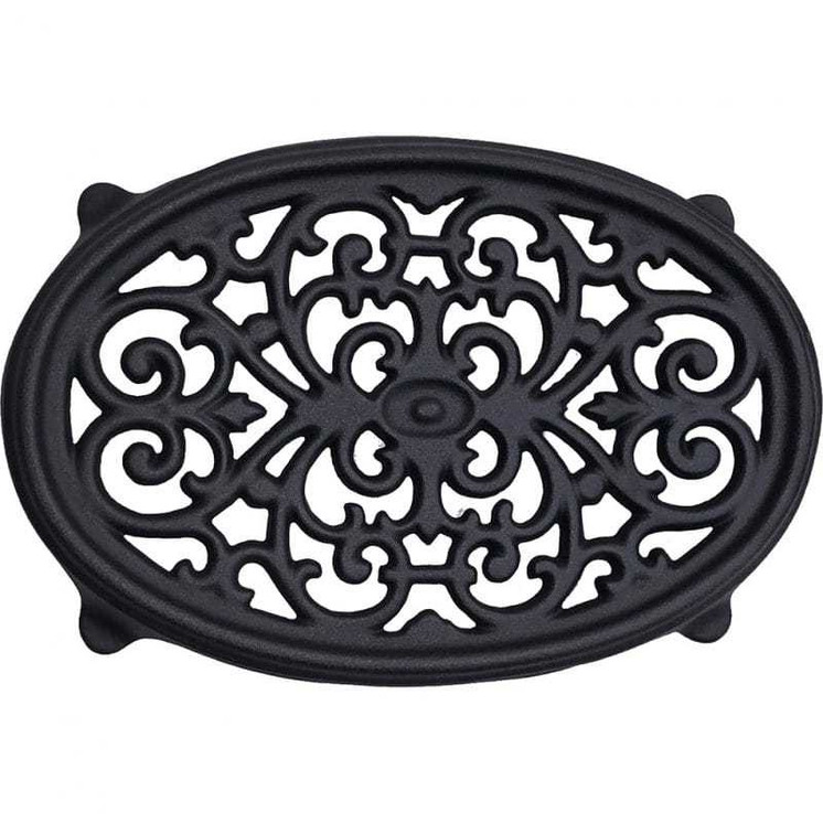 John Wright Filigree Trivet - Large - Black Matte - 33-305