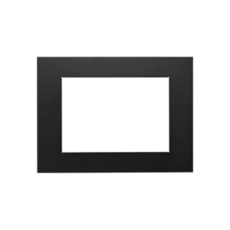 Napoleon Rosedale 3 Black Four-Sided Backerplate BK4B3RD
