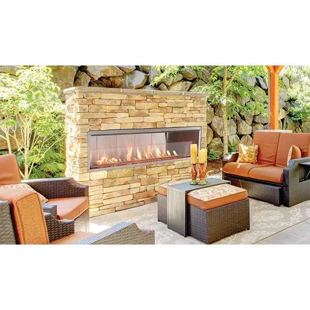 Superior 60" Outdoor Vent Free Gas Fireplace VRE4660ZEN