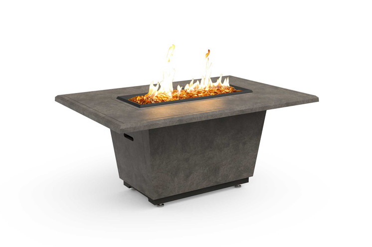 American Fyre Designs Cosmopolitan Rectangle Outdoor Firetable