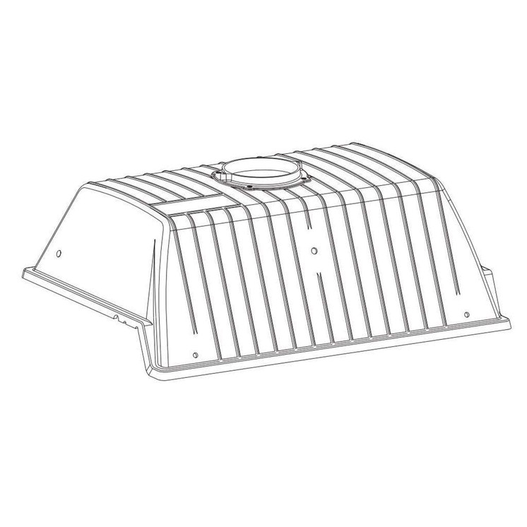 Broilmaster Tall Black Top Casting with Hinge Pins for C3 B101882