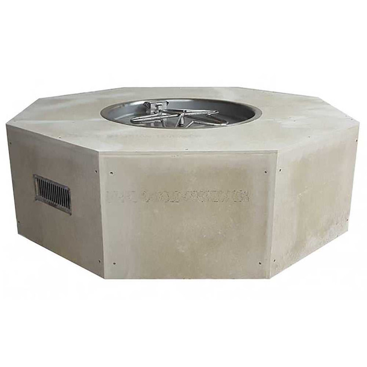 HPC Fire Octagon 54-Inch Unfinished Fire Pit Enclosure