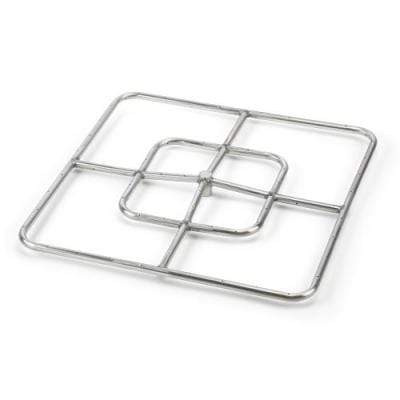 HPC FRSSQ24 - 24" SS Square Fire Ring (10-Piece Bulk Pack)