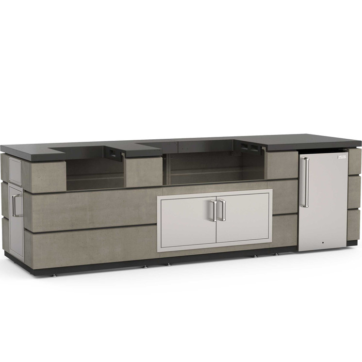 Fire Magic IP79-SMR-115BA Contemporary 115-Inch Island Bundle