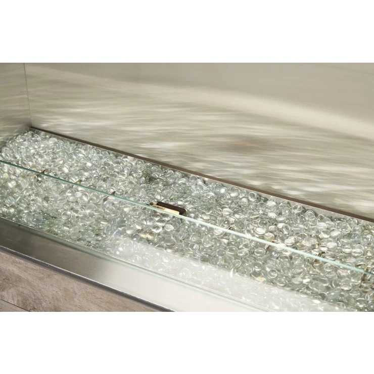 Outdoor Greatroom 60" Ready-to-Finish See-Through Outdoor Gas Fireplace RSTL-60DNG