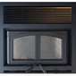 Empire Stove Door Overlay, Black WD4BL