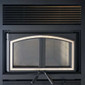 Empire Stove Door Overlay, Nickel WD4NB