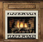 Empire Hearth Dark Oak Corner Cabinet with Base (Fits 36" Fireplace) EMBC3SDO