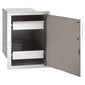 Fire Magic 33820-SR Select Right-Hinge Single Door with Dual Drawers