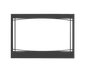 Napoleon Z46F Decorative Front - Black, Zen Design for Ascent™ 46