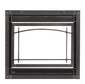 Napoleon Ascent X BX36 Scalloped Wrought-Iron Surround with Premium Screen GX725WI