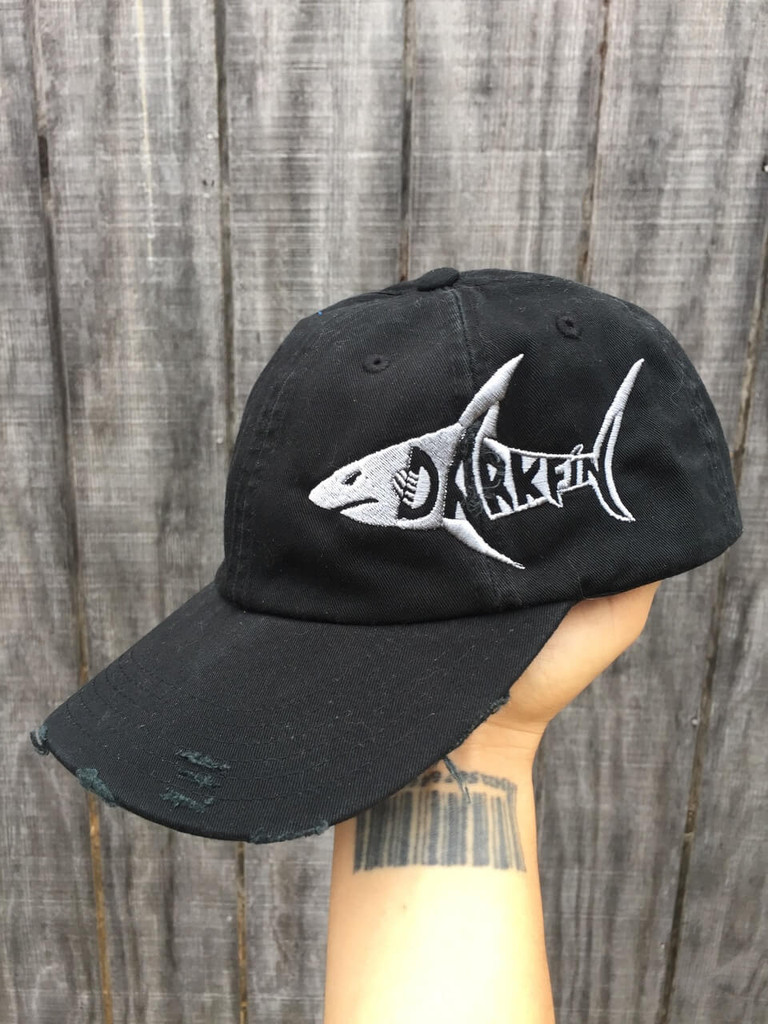 Darkfin Distressed Cap