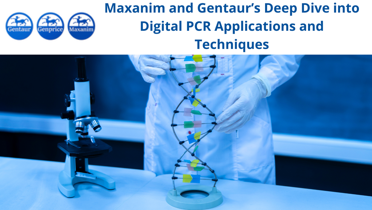 Unlocking Precision in Molecular Biology : Maxanim and Gentaur’s Deep Dive into Digital PCR Applications and Techniques