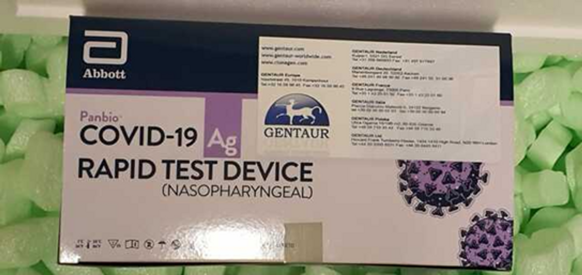 Panbiotm Covid 19 Ag Rapid Test Gentaur Online