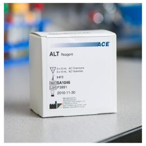 Reagent ACE® Hepatic / General Chemistry Alanine Aminotransferase (ALT) For ACE, ACE Axel, and ACE Alera Analyzers 450 Tests 3 X 12 mL