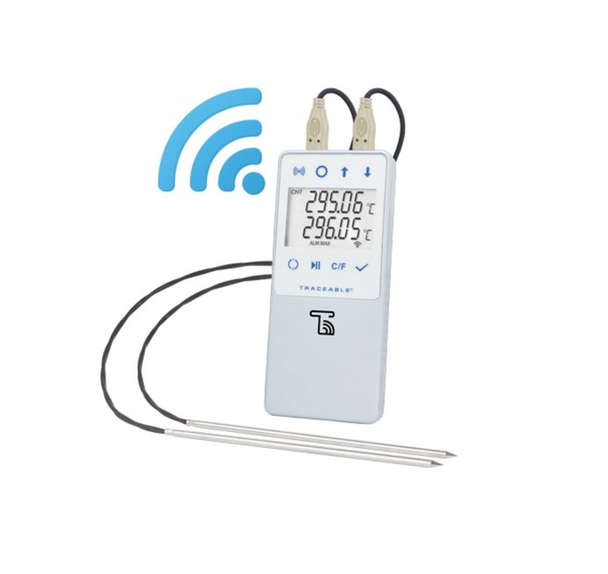 Traceable® High-Temperature WIFI Data Logger Compatible with TraceableLIVE® Cloud Service