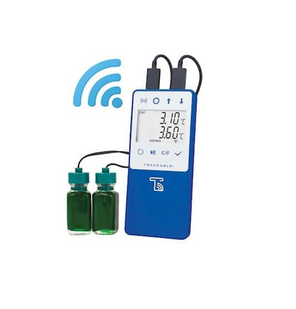 Traceable® WIFI Data Logging Refrigerator/Freezer Thermometer Compatible with TraceableLIVE® Cloud Service